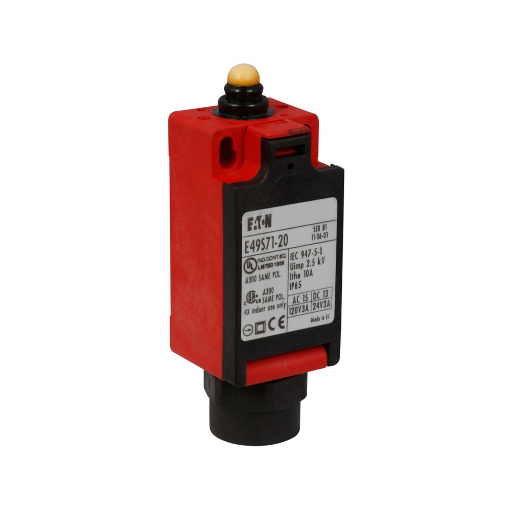 Eaton E49S71-20 Wiring Devices | Standard Duty Limit Switch Side Rotary Lever Arm 20 mm Nylon Roller