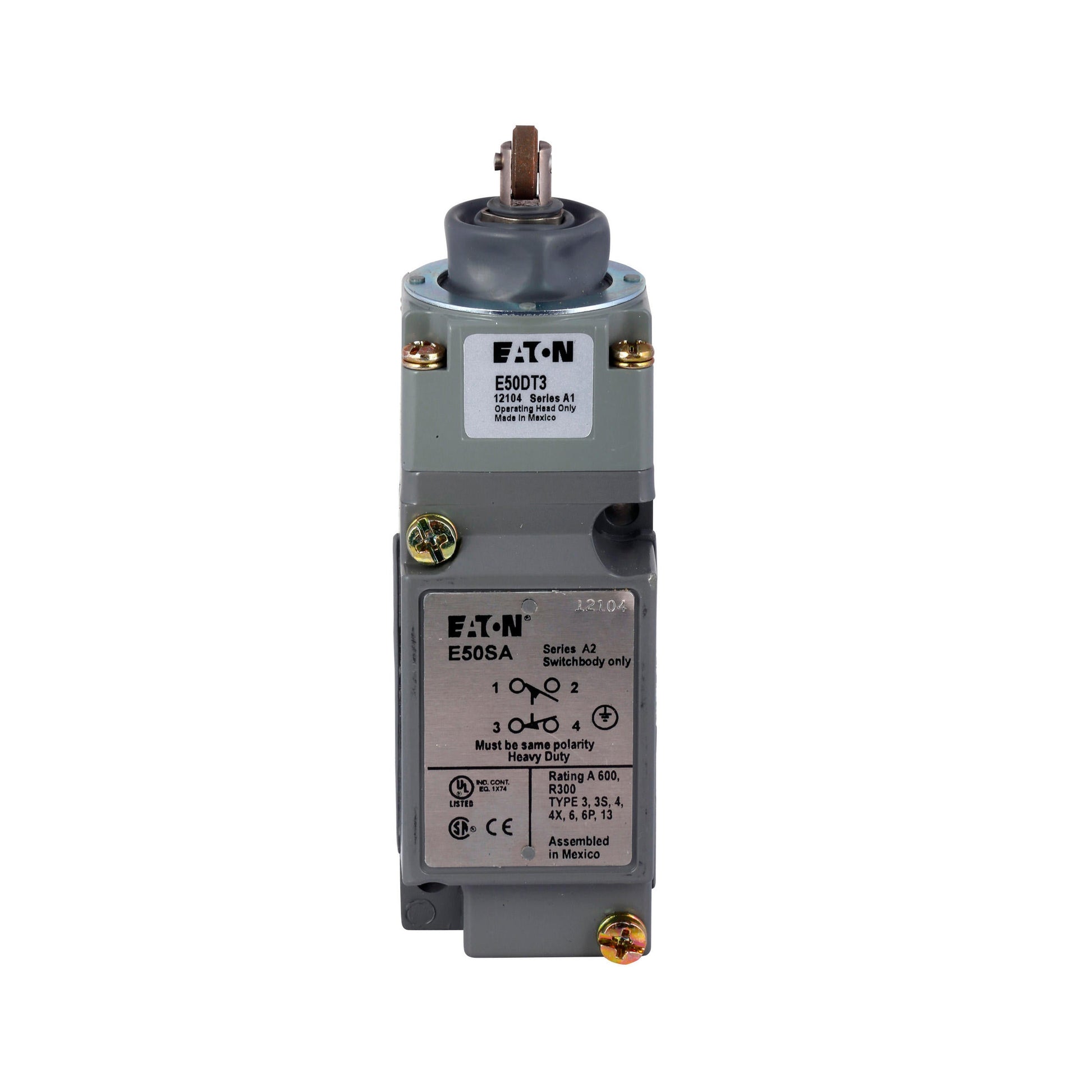 E50AT3 Cutler Hammer E50 Series Motor Control Limit Switch - Essential Electric Supply