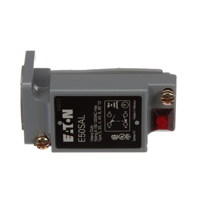 Cutler-Hammer E50SAL Limit Switch Heavy-Duty 10A 12Vac 1A 125Vdc 1NO-1NC IP67