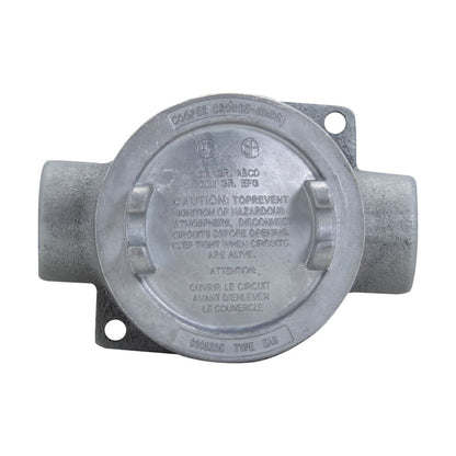Crouse-Hinds EABC36 Conduit Outlet Box | 3" Cover Copper-Free Aluminum EAB