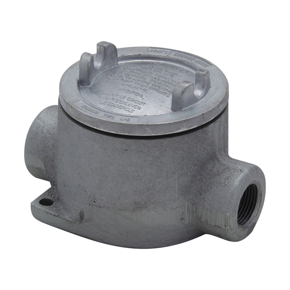 Crouse-Hinds EABC36 Conduit Outlet Box | 3" Cover Copper-Free Aluminum EAB