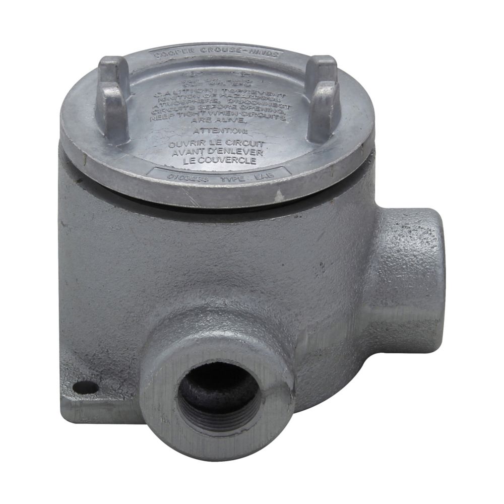 Crouse-Hinds EABL36 Conduit Outlet Box | Explosionproof Dust-Ignitionproof Raintight L-Shaped EAB