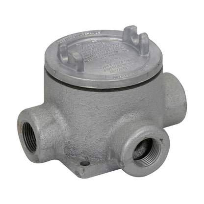 Crouse-Hinds EABT26 Conduit Outlet Box | Explosion-Proof 3-Inch T-Shaped 3/4-Inch Hub EAB