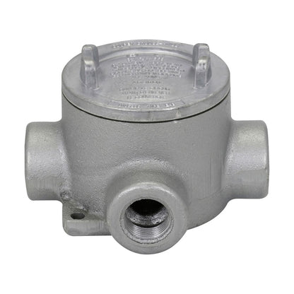 Crouse-Hinds EABX26 Conduit Outlet Box | Explosion-Proof 3in X Cover 3/4in Entry EABX