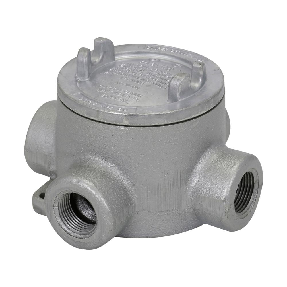 Crouse-Hinds EABX26 Conduit Outlet Box | Explosion-Proof 3in X Cover 3/4in Entry EABX