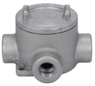 Crouse-Hinds EABX26 Conduit Outlet Box | Explosion-Proof 3in X Cover 3/4in Entry EABX