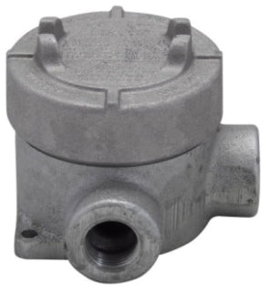 Crouse-Hinds EAJL16 Fittings | Copper-Free Aluminum L-Shaped 1/2" Hub EAJ