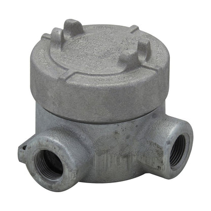 Crouse-Hinds EAJL26 Conduit Outlet Box | L Shape 3/4" Trade Size Copper-Free Aluminum Crouse-Hinds Series