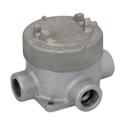 Crouse-Hinds EAJT16 Conduit Outlet Box | Explosionproof Feraloy Iron Alloy EAJ Series