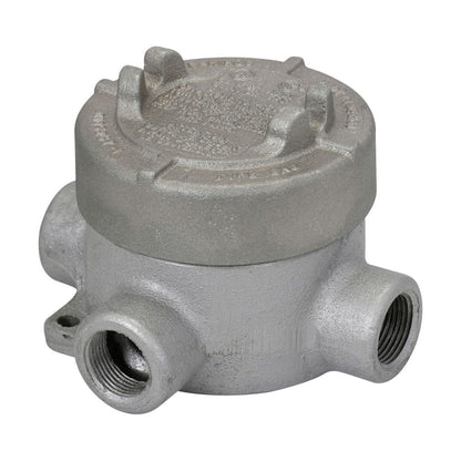 Crouse-Hinds EAJT36 Condulet Explosion-Proof T-Shape Outlet Box Feraloy Iron Alloy