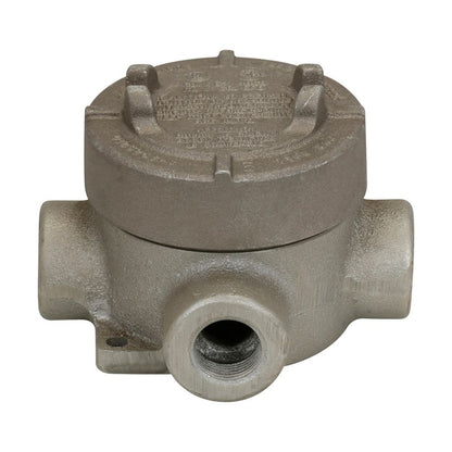 Crouse-Hinds EAJX26 Condulet Conduit Outlet Box Feraloy Iron Alloy X-Shape 3/4" Conduit