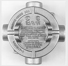 Crouse-Hinds EAJX26SA Conduit Outlet Box Explosion-Proof Aluminum 3/4" Trade Size EAJ