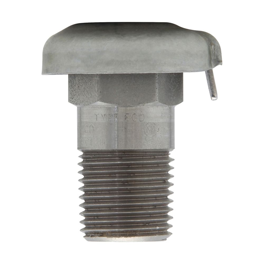 Crouse-Hinds ECD13 Conduit & Fittings | Standard Breather Fitting Stainless Steel Aluminum Cap Series