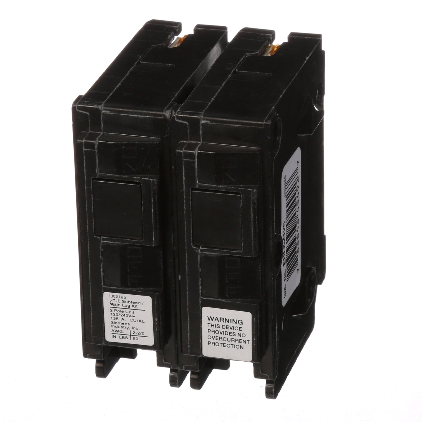 Siemens ECLK2125 Circuit Breaker Lug Terminal Kit ECLK