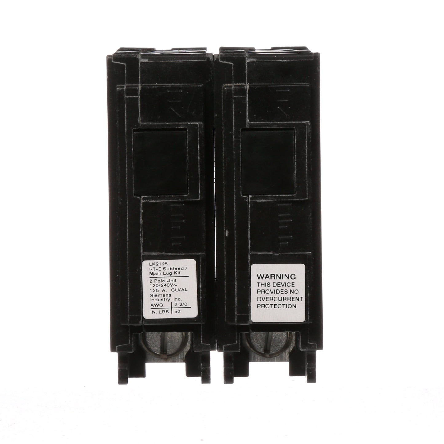 Siemens ECLK2125 Circuit Breaker Lug Terminal Kit ECLK