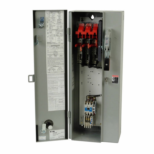ECN1601AAA Cutler Hammer Freedom Series Motor Starter 600V 30A 3 Pole Nema 0 120V Cloil - Essential Electric Supply