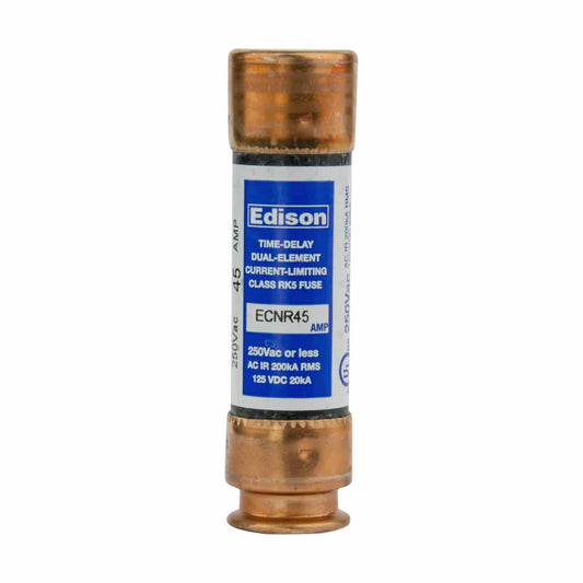 ECNR45 Cooper Bussmann ECNR Series Low Voltage Fuse
 250V  45A Fuse - Essential Electric Supply