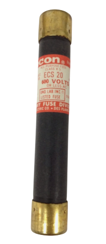Edison ECS20 Fuse | 600V 20A 200kA@600V RK5 Econ
