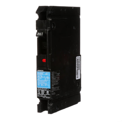 Siemens ED21B020 Circuit Breaker | 120V 20A 1P 10kA@120V Bolt-On Sentron Series