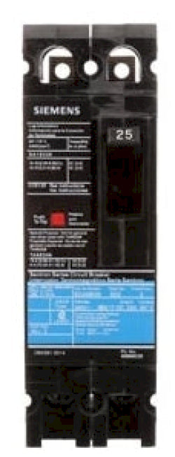 ED22B025 - SIemens Bolt-On 25 Amp 2 Pole Circuit Breaker - Essential Electric Supply