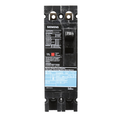 Siemens ED22B070 Circuit Breaker | 240V 70A 2P 10kA@240V Sentron Series