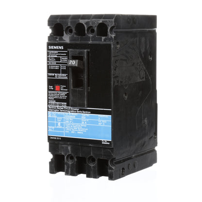 Siemens ED23B020 Circuit Breaker | 240V 20A 3P 10kA@240V Lug In Panelboard Sentron Series