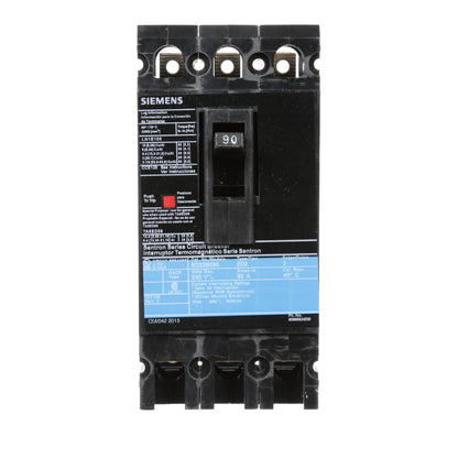 Siemens ED23B090 Circuit Breaker | 240V 90A 3P 10kA@240V Lug In Panelboard Sentron Series