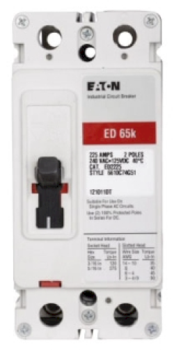 ED2175 - Westinghouse/ Cutler Hammer/ Eaton Feed-Thru 175 Amp 2 Pole Circuit Breaker - Essential Electric Supply