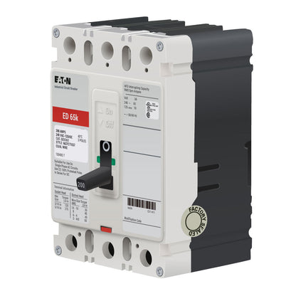 Cutler Hammer ED3060 Circuit Breaker | Series C ED 240V 60A
