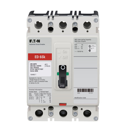 Cutler Hammer ED3060 Circuit Breaker | Series C ED 240V 60A