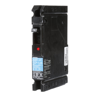 Siemens ED41B015 Circuit Breaker | 120V 15A 1 Pole 65kA@120V Bolt-On Sentron Series