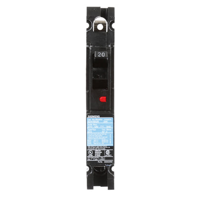 Siemens ED41B020 Circuit Breaker | 120V 20A 1P 65kA@120V Lug In Panelboard Sentron Series
