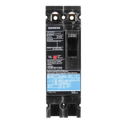 Siemens ED42B025 Circuit Breaker | 480V 25A 2P 18kA@480V Bolt-On Sentron Series