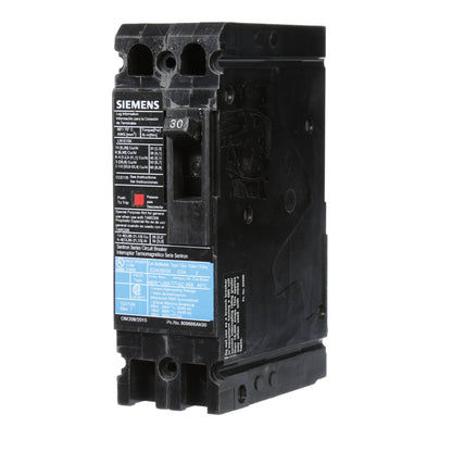 Siemens ED42B030 Circuit Breaker | 480V 30A 2P 18kA@480V Sentron Series