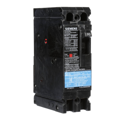 Siemens ED42B090 Circuit Breaker | 480V 90A 2P 18kA@480V Lug In Panelboard Sentron Series