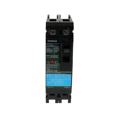 Siemens ED42B110 Circuit Breaker | 480V 110A 2P 18kA@480V Lug In Panelboard Sentron Series