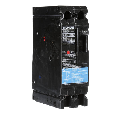 Siemens ED42B125 Circuit Breaker | 480V 125A 2P 18kA@480V Lug In Panelboard Sentron Series