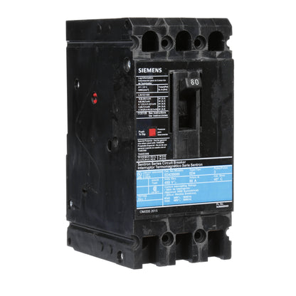 Siemens ED43B080 Circuit Breaker | 480V 80A 3P 18kA@480V Lug In Panelboard Sentron Series