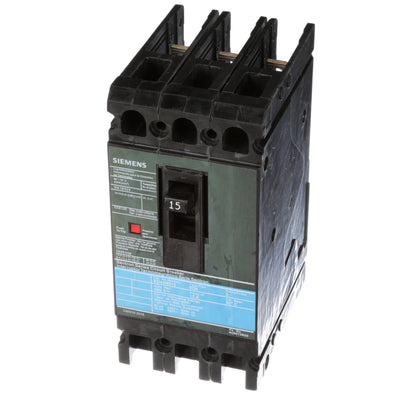 Siemens ED43M015 Circuit Breaker | 480V 15A 3P 18kA@480V Bolt-On