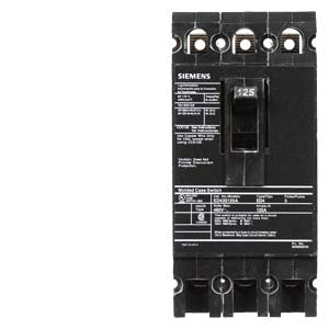 ED43S125A - SIemens Bolt-On 125 Amp 3 Pole Circuit Breaker - Essential Electric Supply