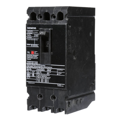 Siemens ED63A003 Circuit Breaker | 600V 3A 3P 25kA@480V Bolt-On Sentron Series