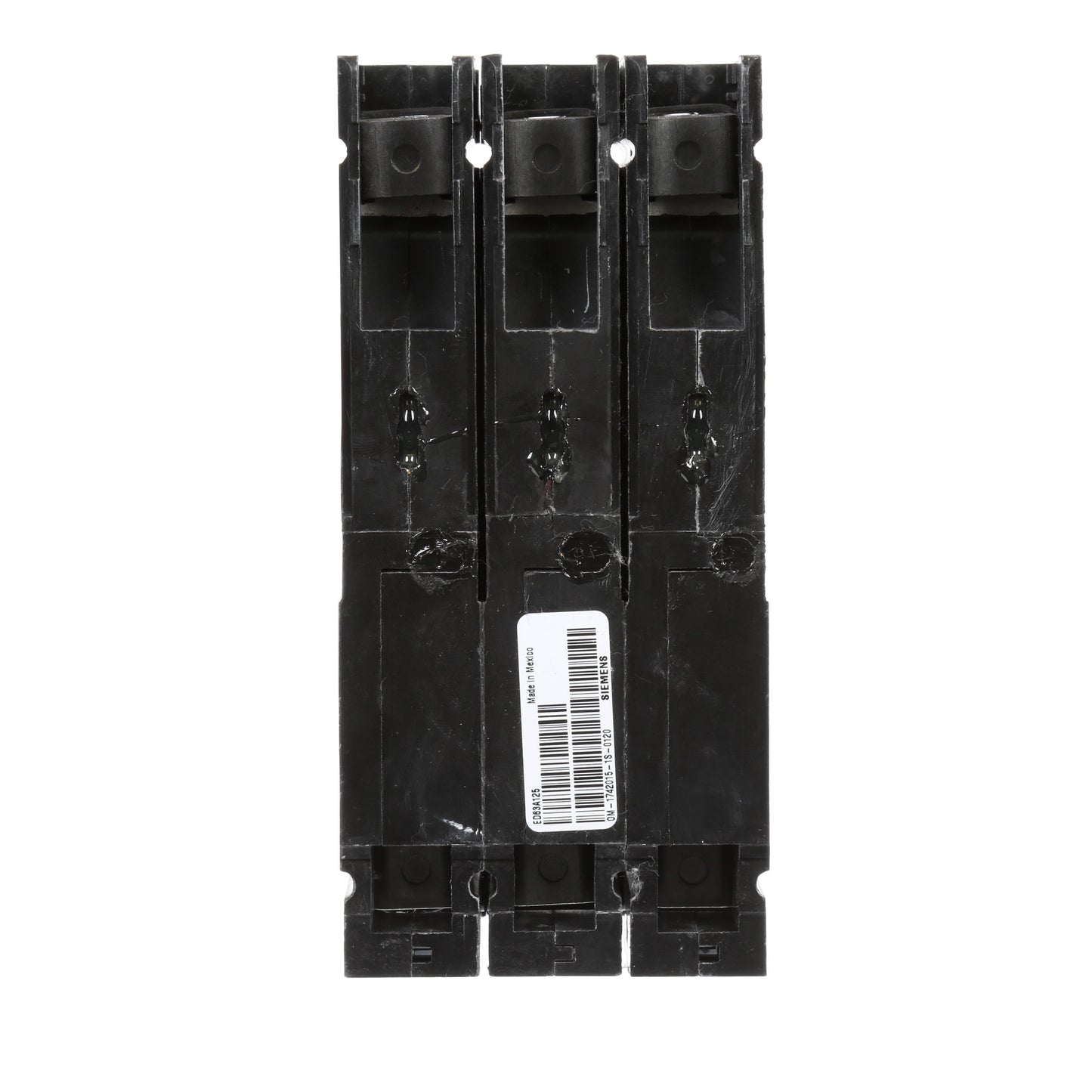 Siemens ED63A125 Molded Case Circuit Breaker | 600V 125A 3P 25kA@480V Bolt-On Sentron Series