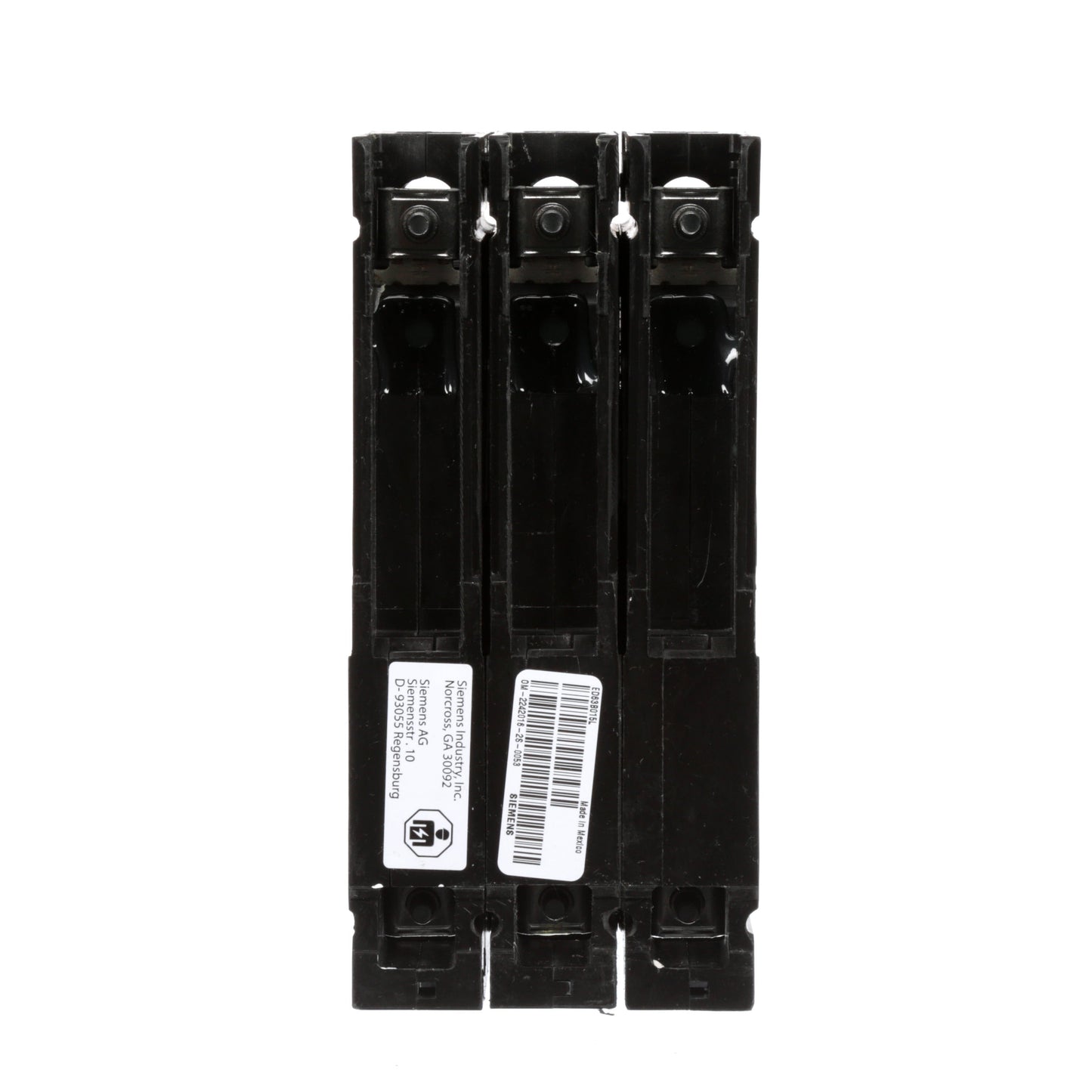 Siemens ED63B015L Circuit Breaker | 600V 15A 3P 25kA@480V Feed-Thru Sentron Series