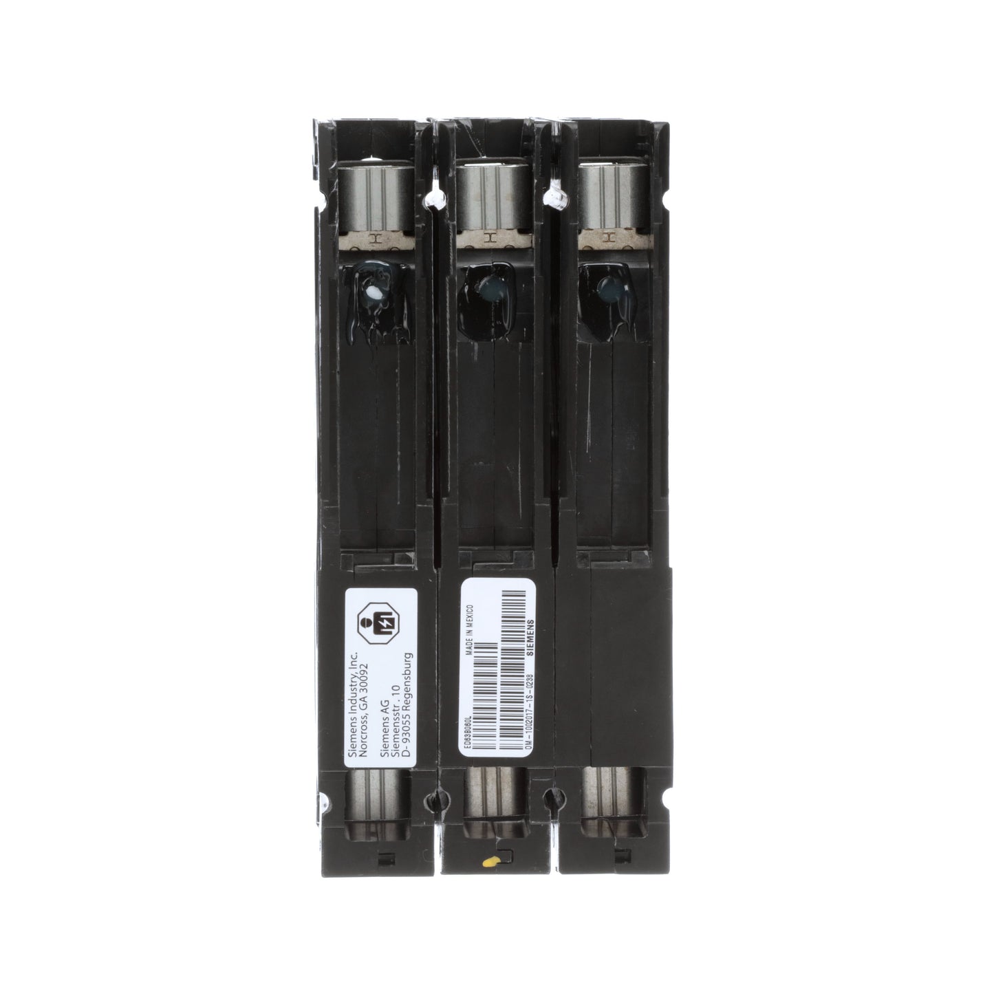 Siemens ED63B060L Circuit Breaker | 600V 60A 3P 25kA@480V Feed-Thru Sentron Series