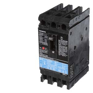 ED63B080L - SIemens Feed-Thru 80 Amp 3 Pole Circuit Breaker - Essential Electric Supply