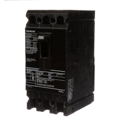 Siemens ED63S100A Circuit Breaker | 600V 100A 3P 25kA@480V Bolt-On Sentron Series