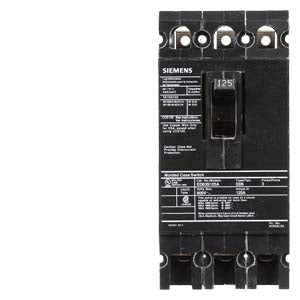 ED63S125A - SIemens Bolt-On 125 Amp 3 Pole Circuit Breaker - Essential Electric Supply