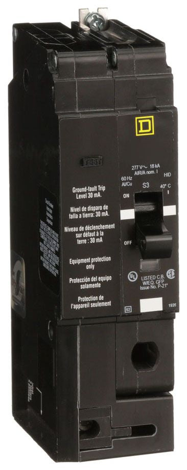 EDB14015EPD - Square D/ Schneider Electric Bolt-On 15 Amp 1 Pole Circuit Breaker - Essential Electric Supply