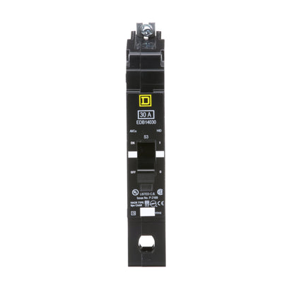 Square D EDB14030 Circuit Breaker | 277V 30A 1P 18kA@480V Bolt-on EDB Series
