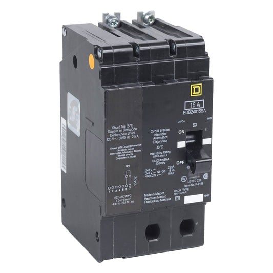 EDB24035SA - Schneider Electric/ Square D Bolt-On 35 Amp 2 Pole Circuit Breaker - Essential Electric Supply